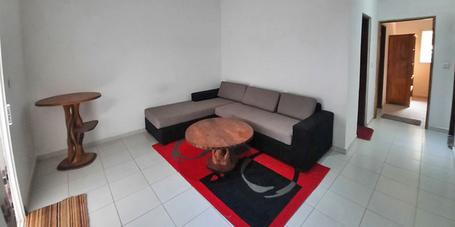 Les appartements ont tous un salon avec TV et tout le confort idéal pour une famille de 4 personnes