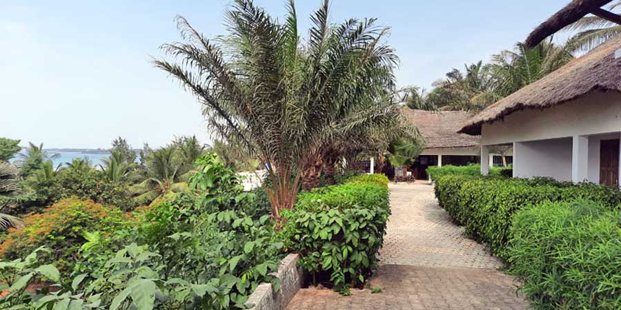 Ambiance douce et confortable salon appartement au bord de la mer casamance