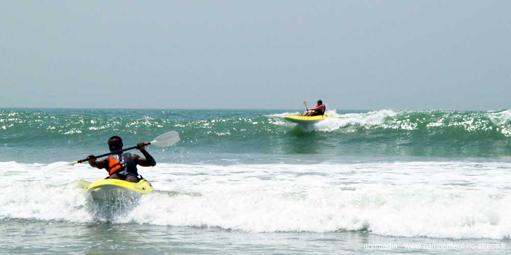 kayak bic ouassou activités cap skirring